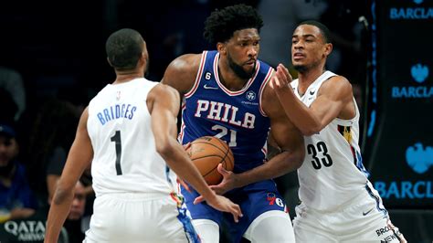 Brooklyn Nets vs. Philadelphia 76ers Live Score and Stats.